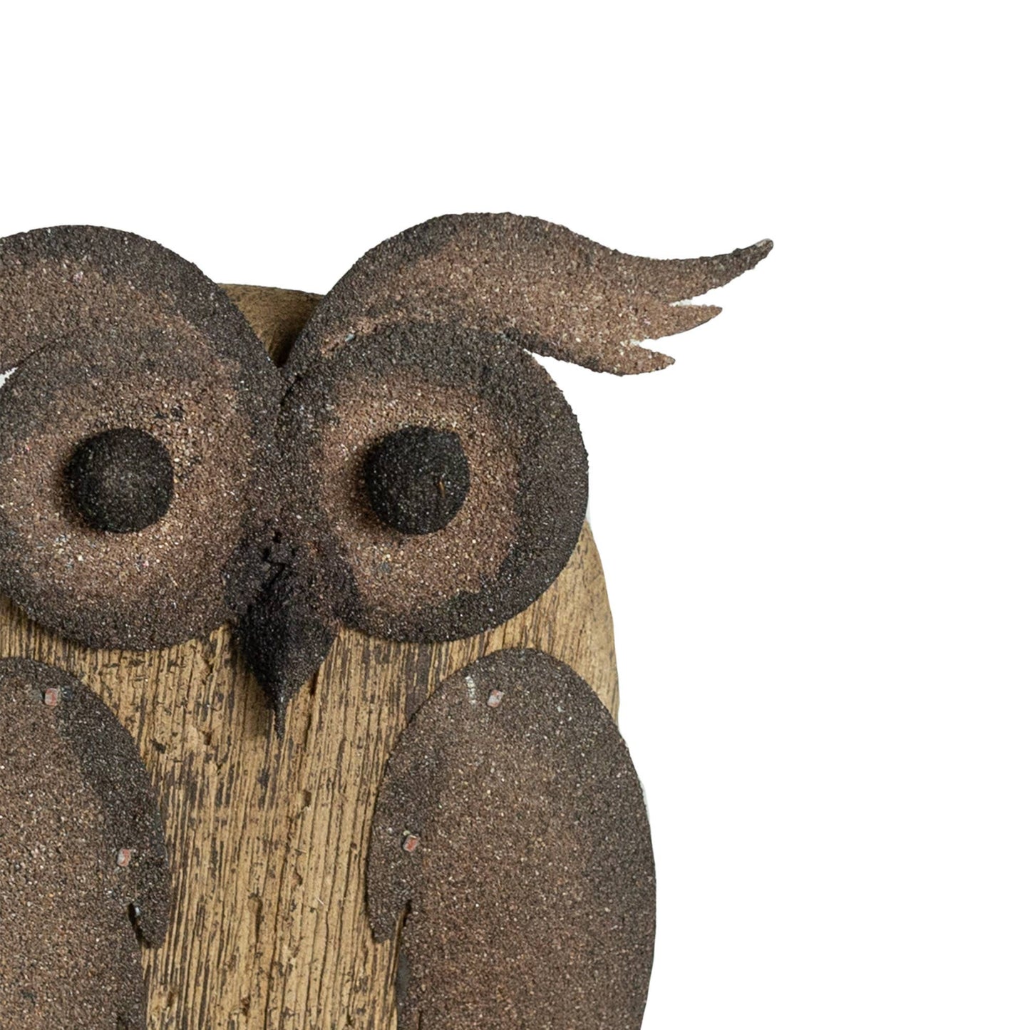 Rustic Barn Owl Fall Decor Figure