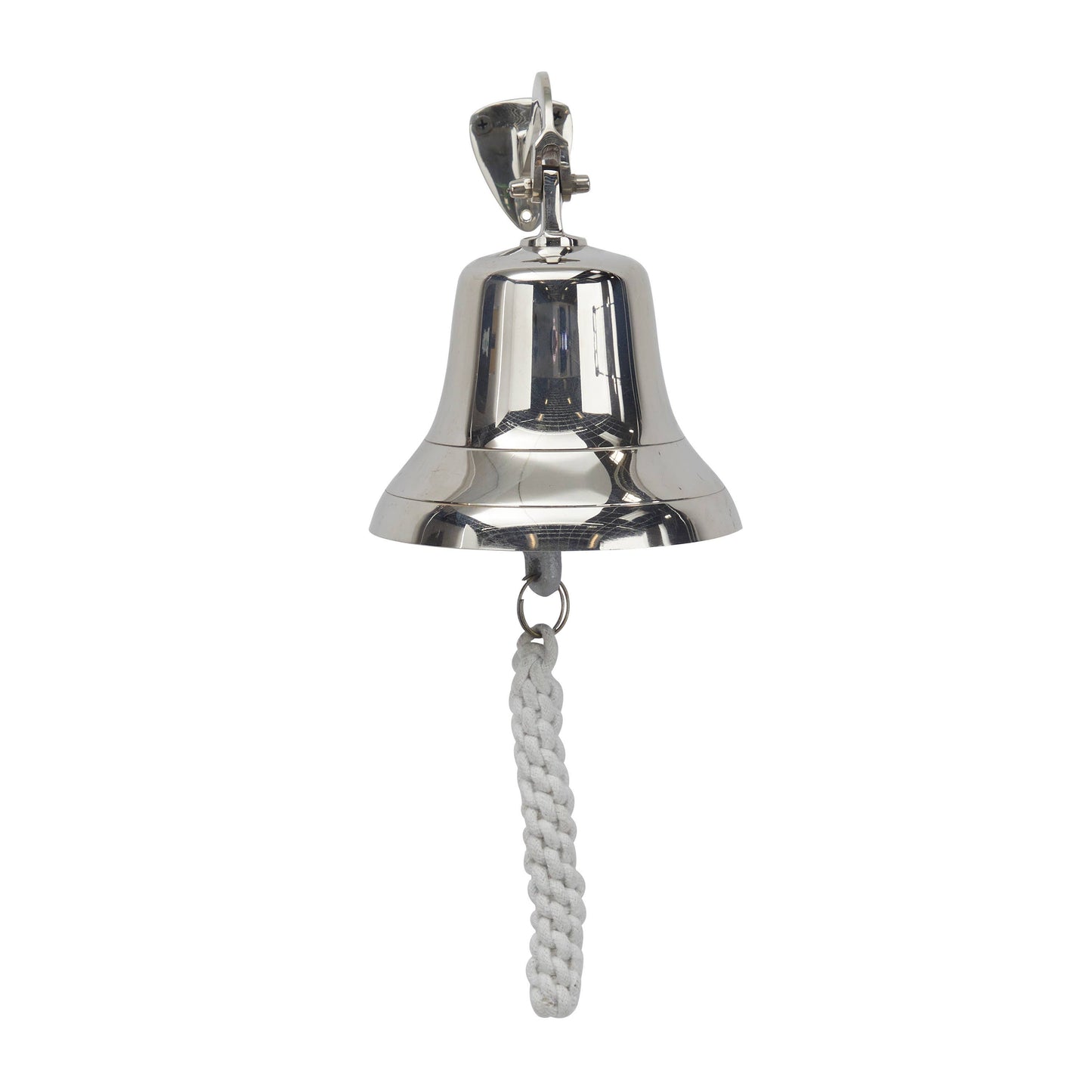 Nautical Silver Brass Metal Decorative Bell