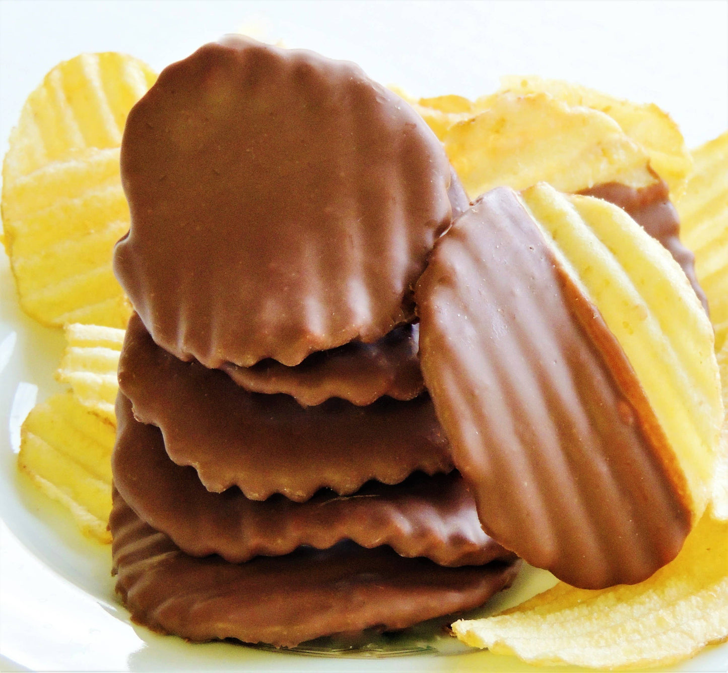 Chocolate Covered Potato Chips