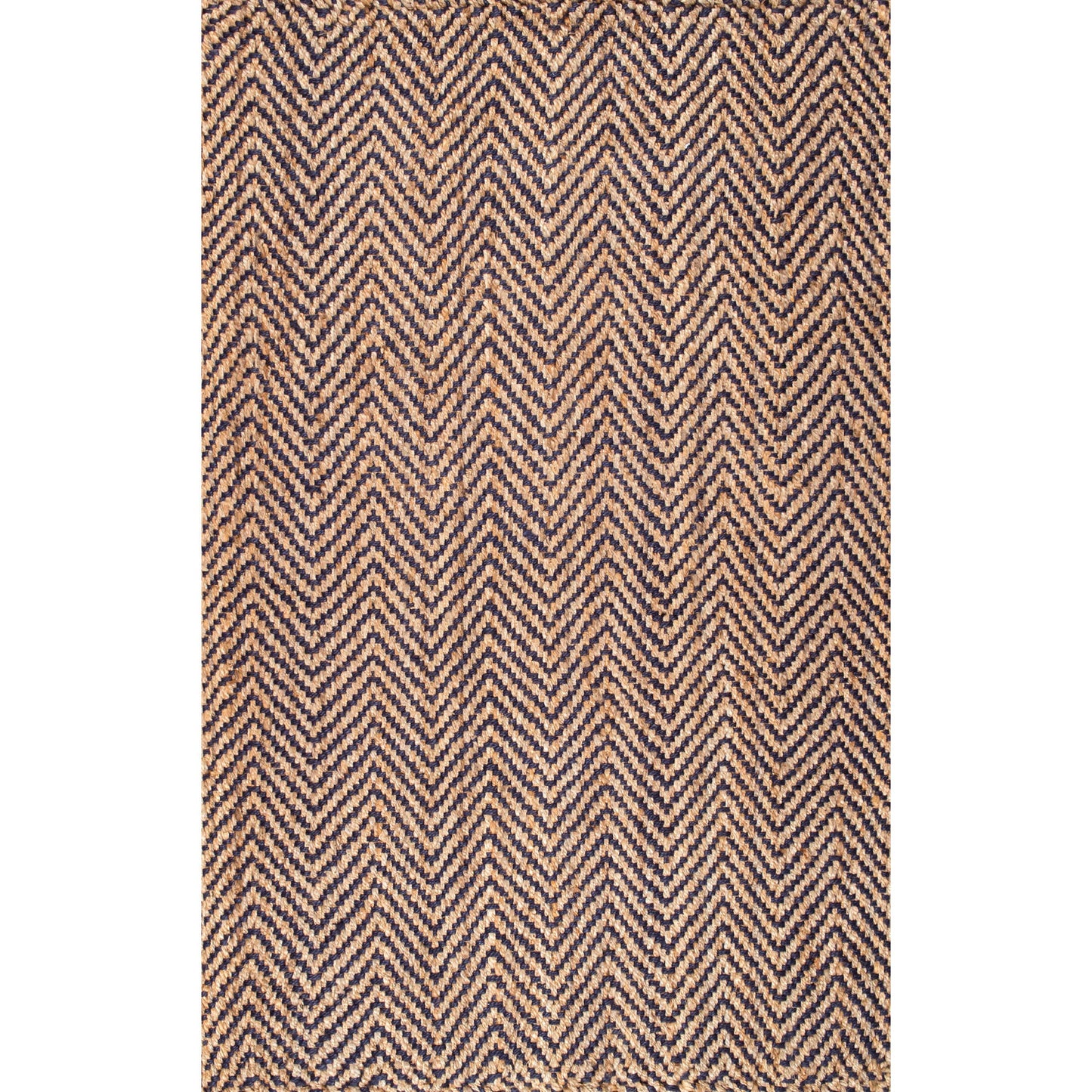 Vania Chevron Jute Area Rug