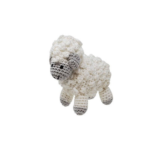 Little Crochet Lamb - White