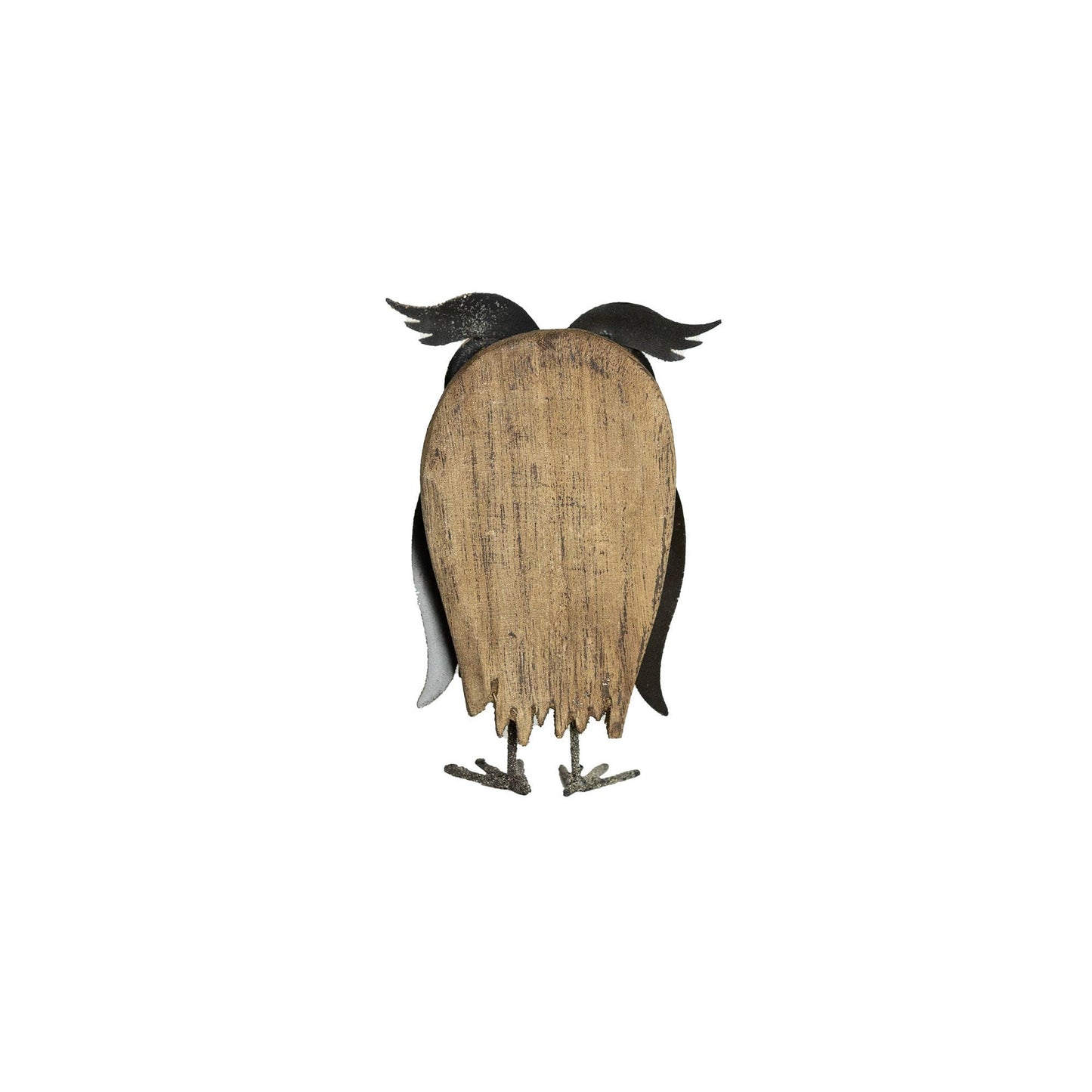 Rustic Barn Owl Fall Decor Figure