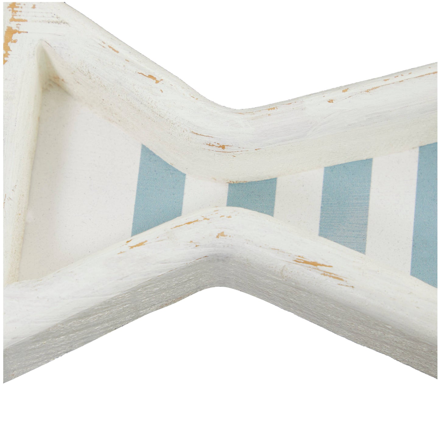 Coastal White Wood Trays