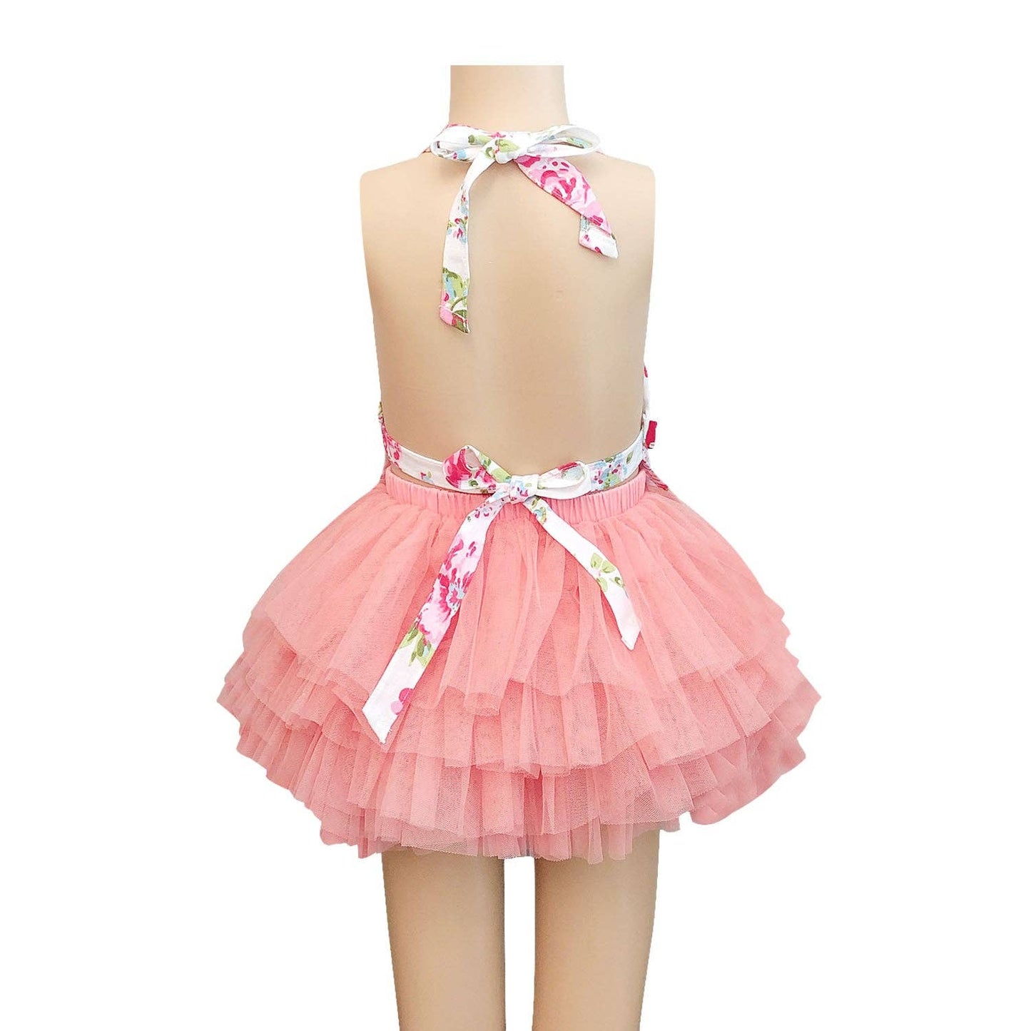 Wrapables Mother and Daughter Ruffles and Roses Apron