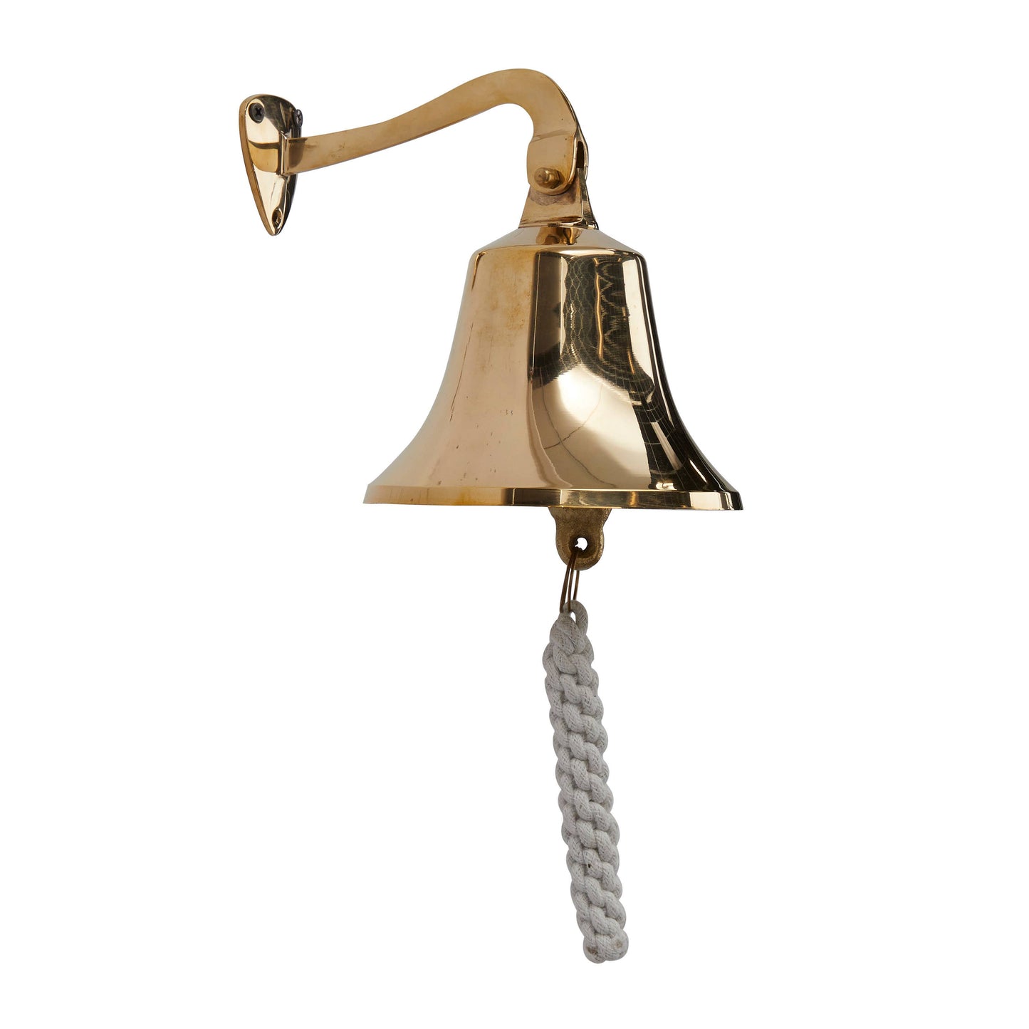 Nautical Silver Brass Metal Decorative Bell
