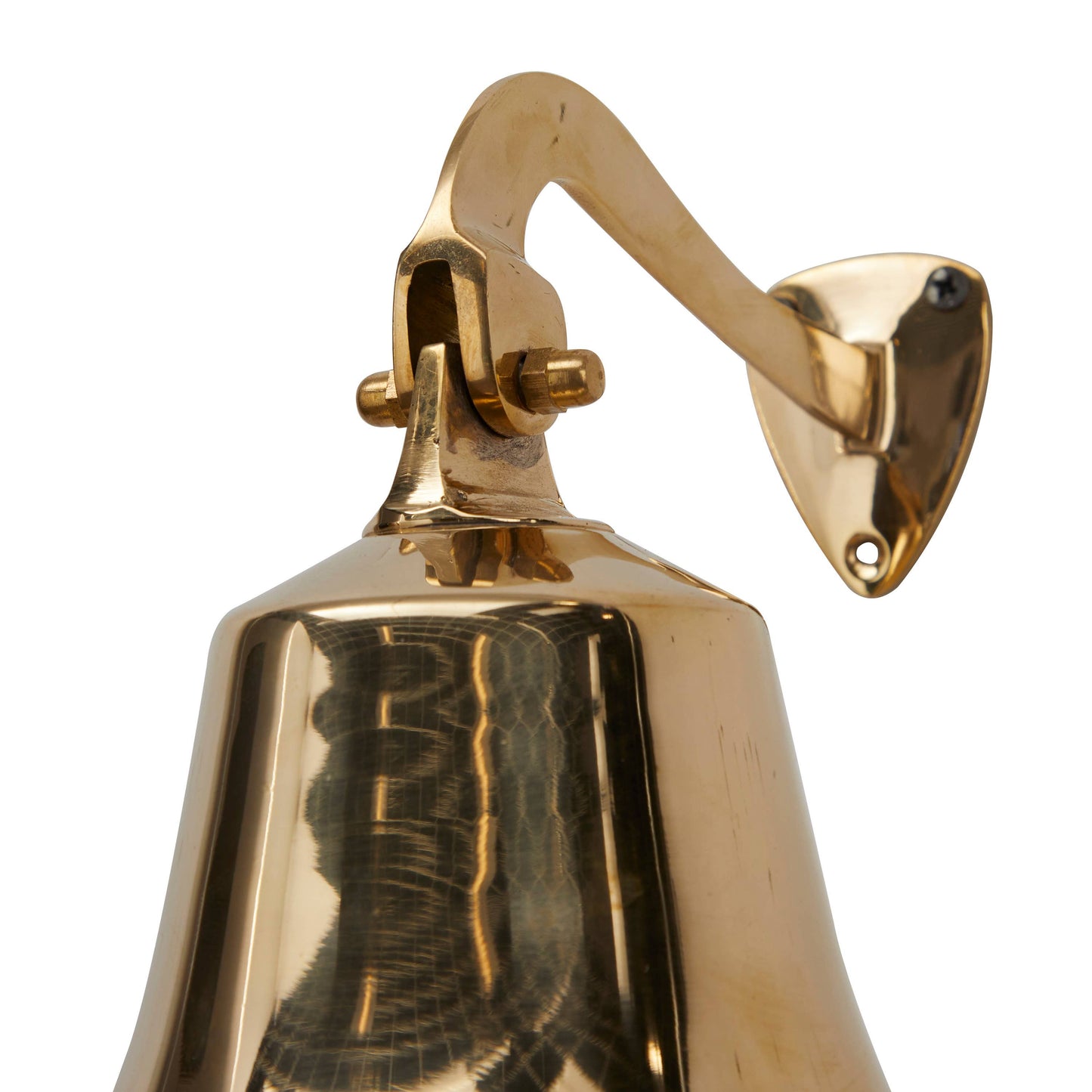 Nautical Silver Brass Metal Decorative Bell