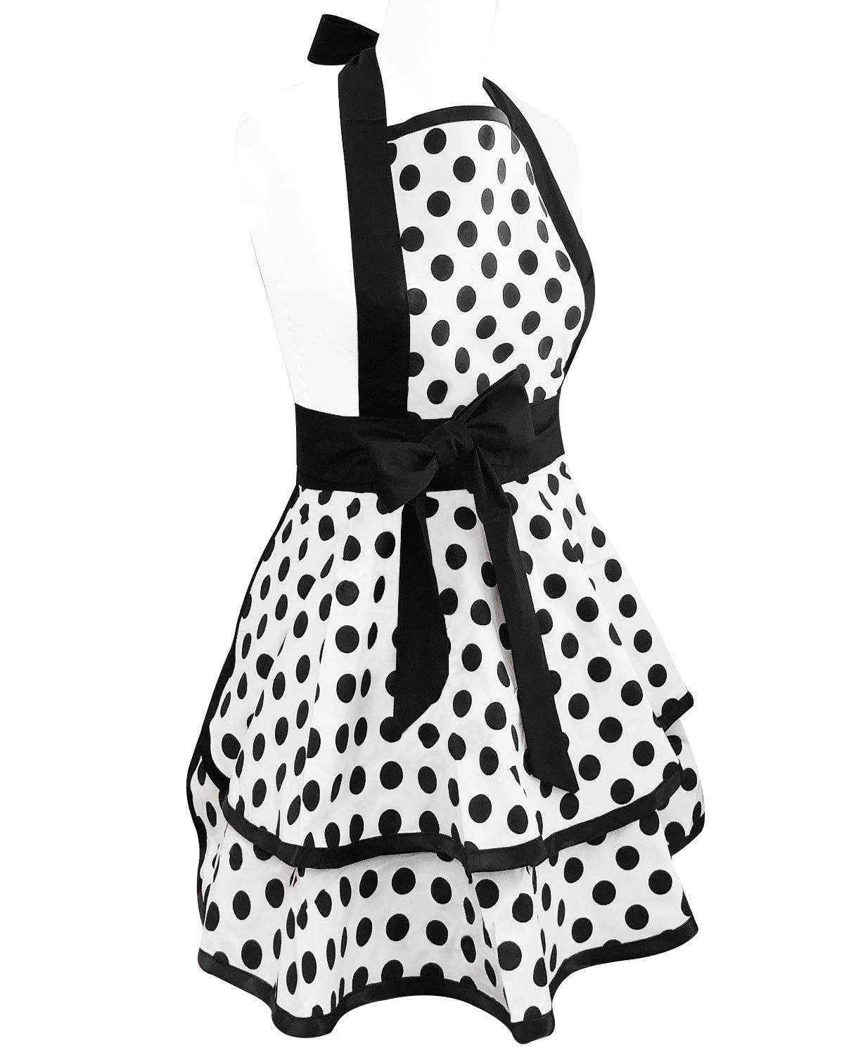 Wrapables Classic Vintage Apron, Stylish Cooking Apron