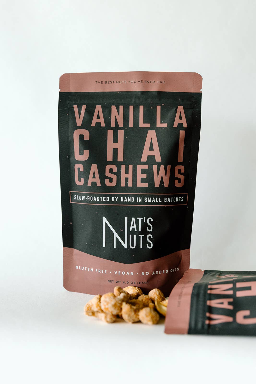 Vanilla Chai Cashews | 12-Count Gourmet Roasted Nuts