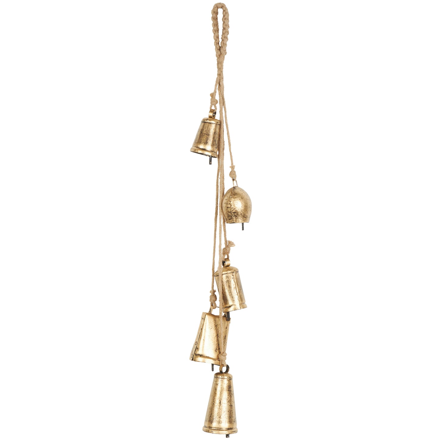 Traditional Gold Metal Decorative Cow Bells