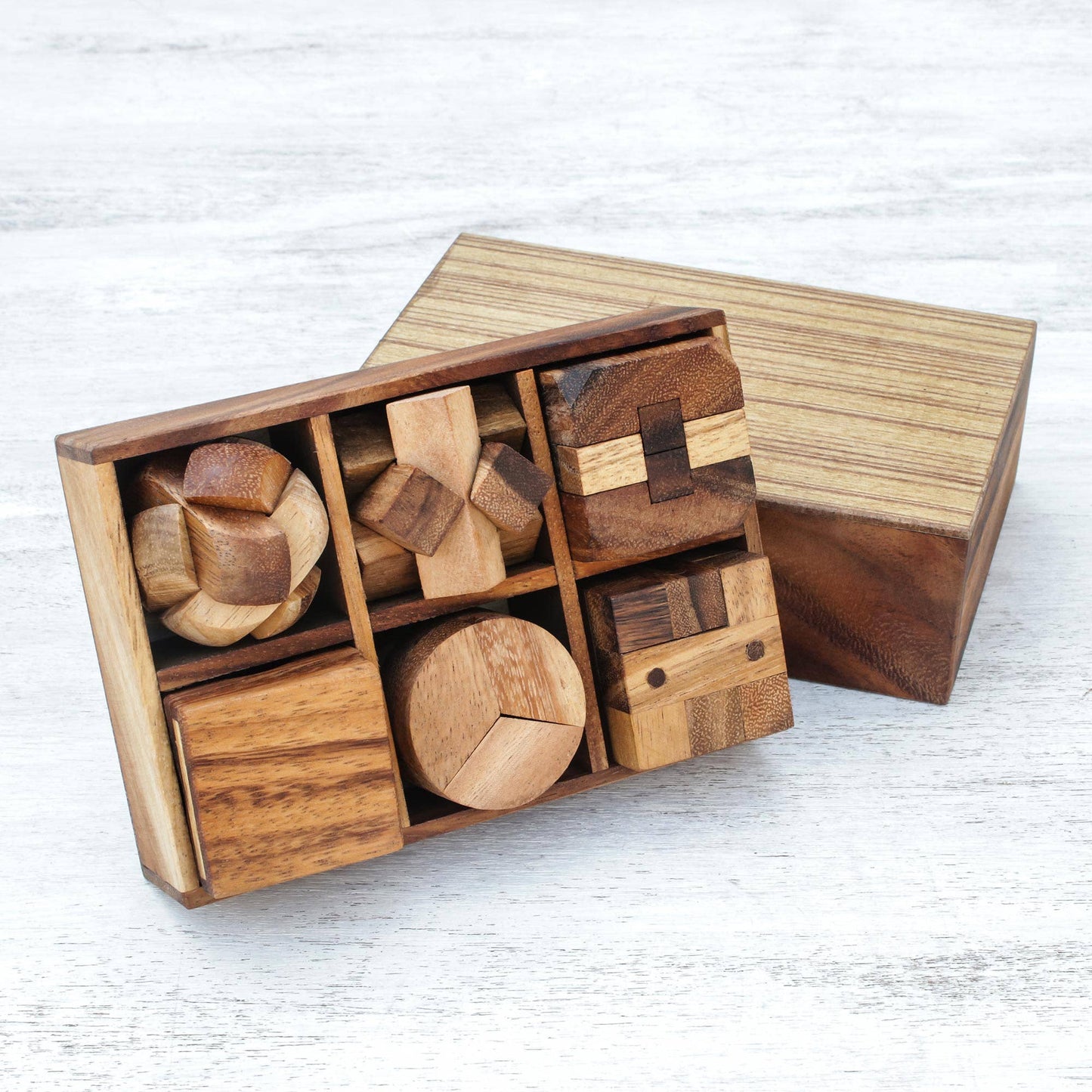 Beautiful Challenge Wood Puzzle Set (6 Piece)