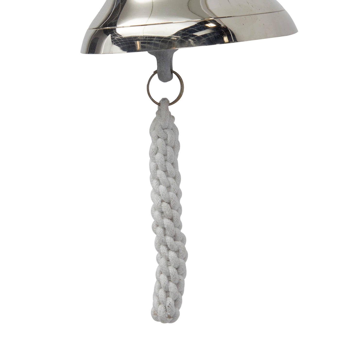 Nautical Silver Brass Metal Decorative Bell