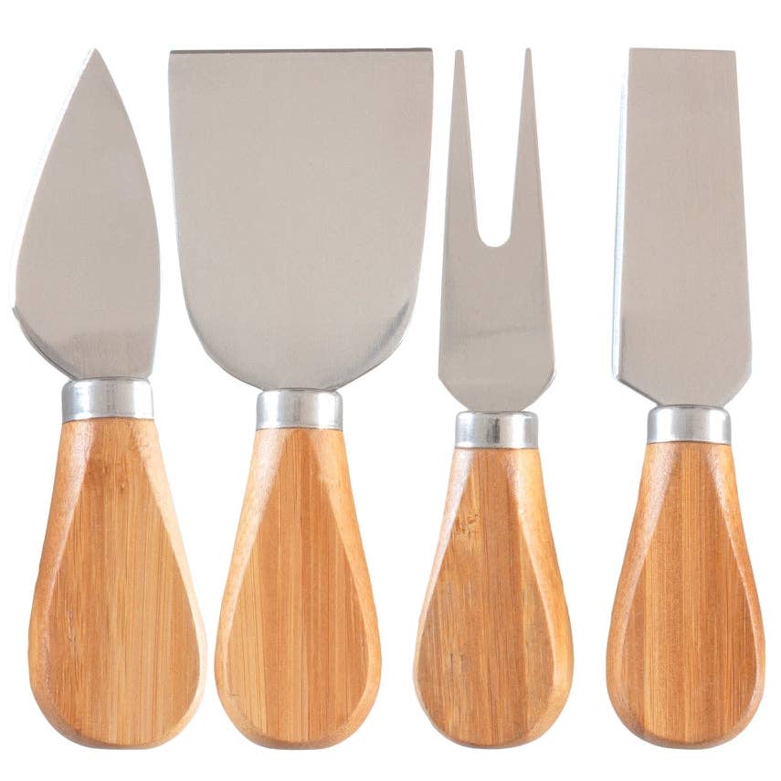 Totally Bamboo - Cheese Tool Set – Cheese Knives For Charcuterie Boards