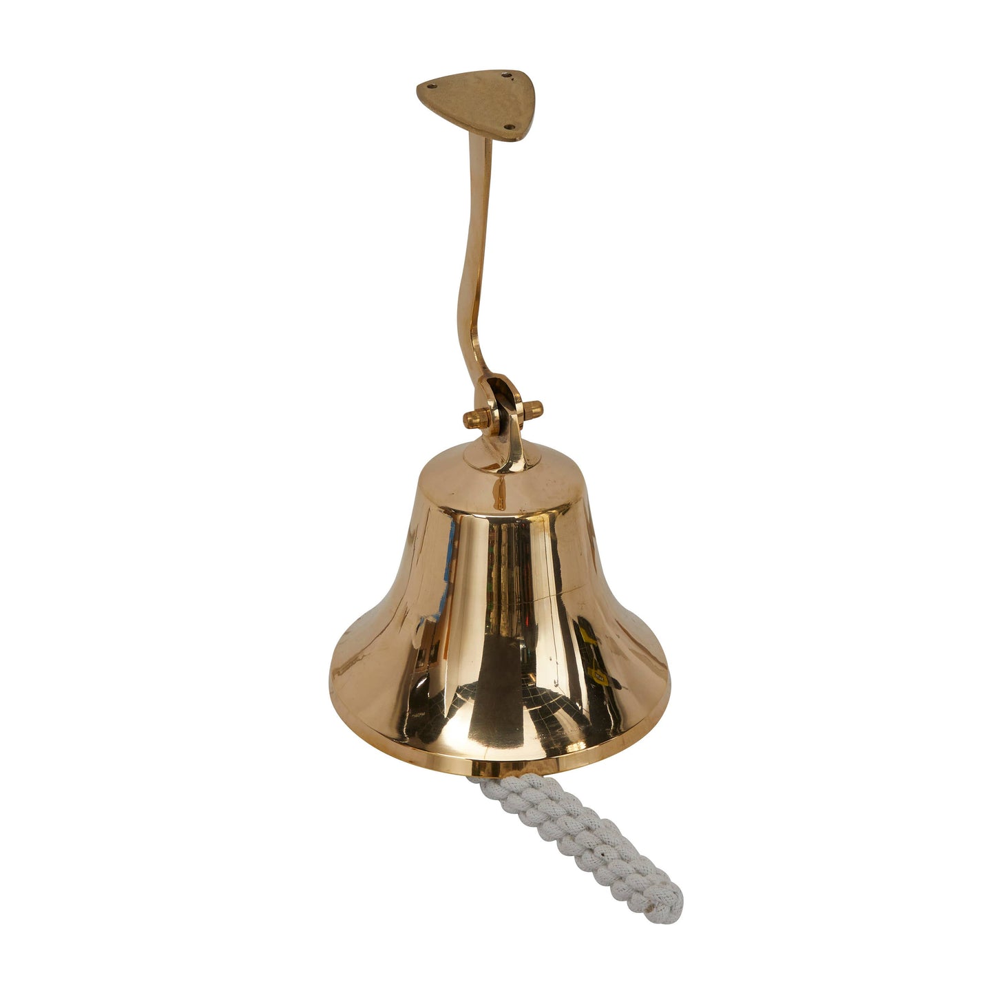 Nautical Silver Brass Metal Decorative Bell