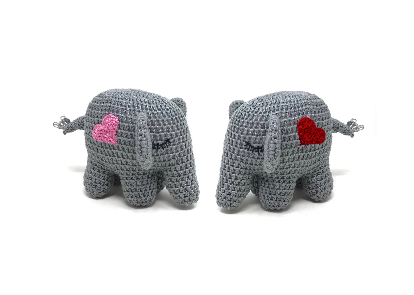 Crochet Elephant - Red Heart