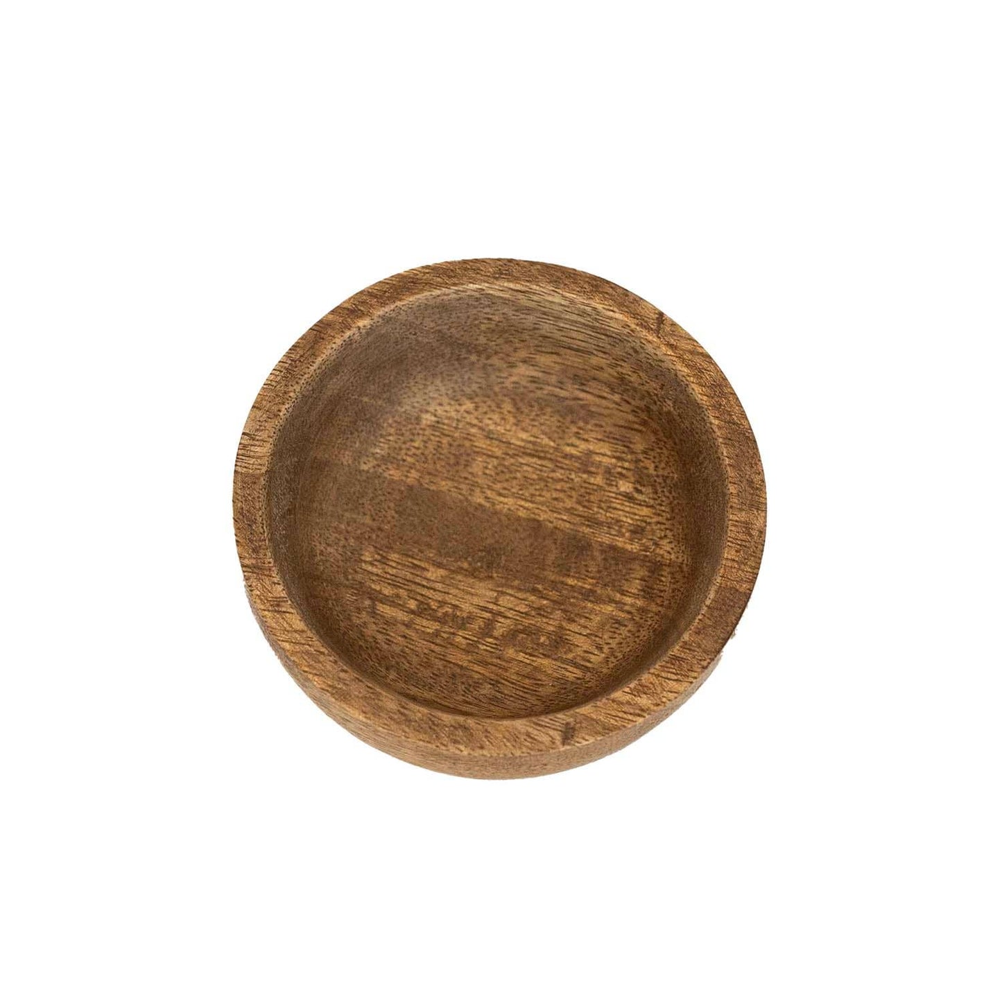 Ashton Wood Pinch Bowls With Leather Tie