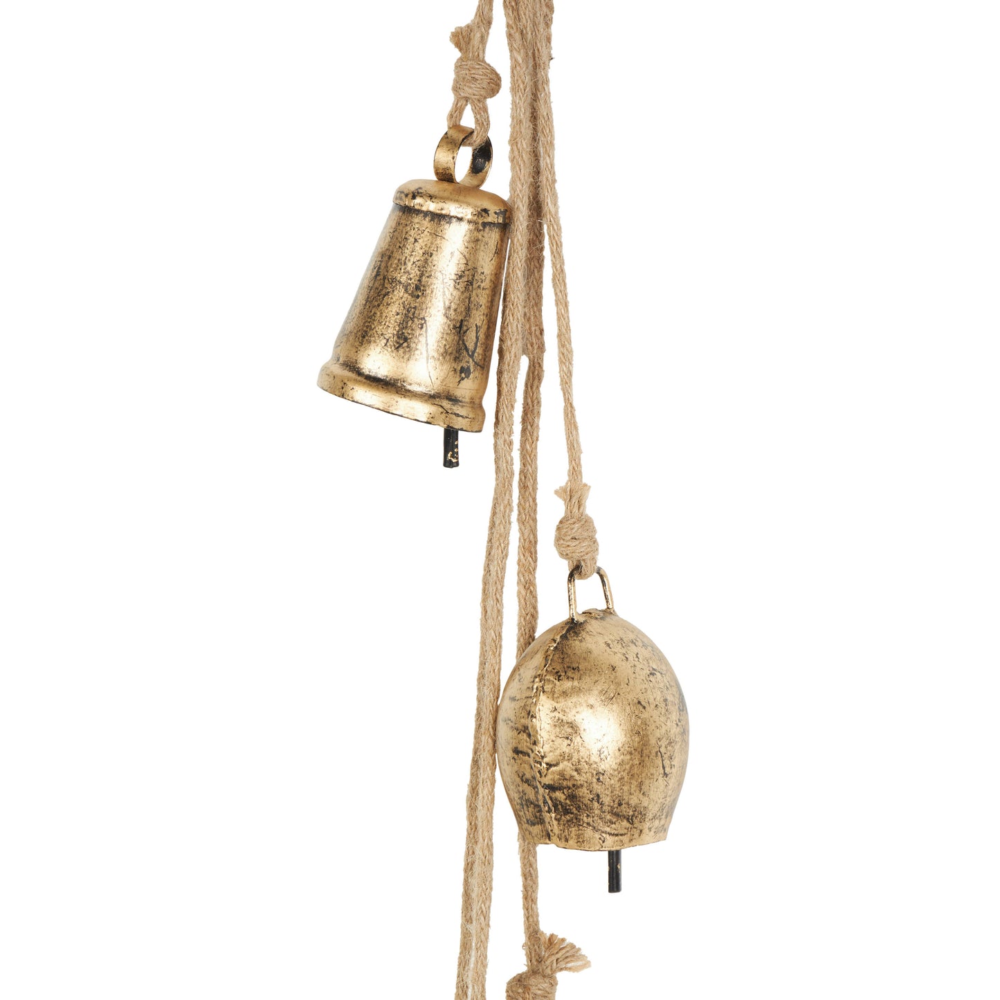 Traditional Gold Metal Decorative Cow Bells