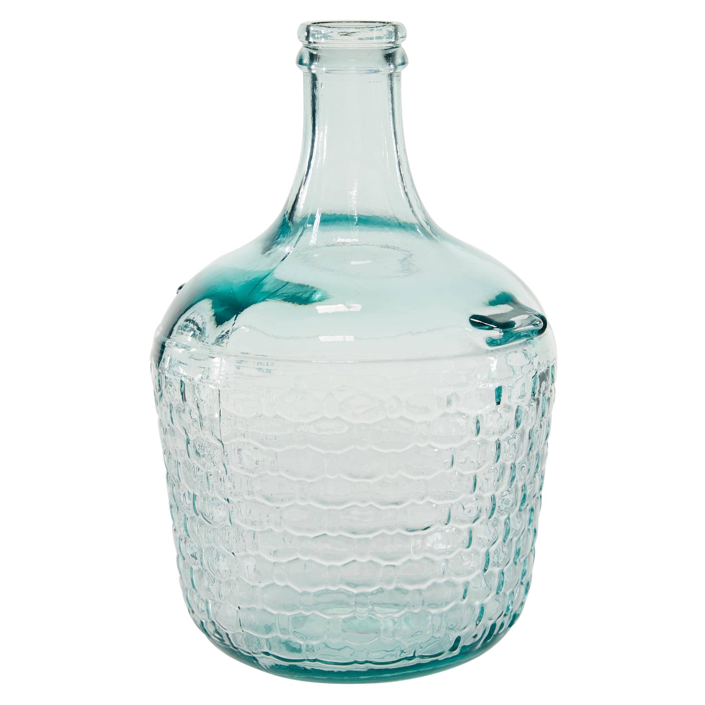 Coastal Clear Recycled Glass Vase