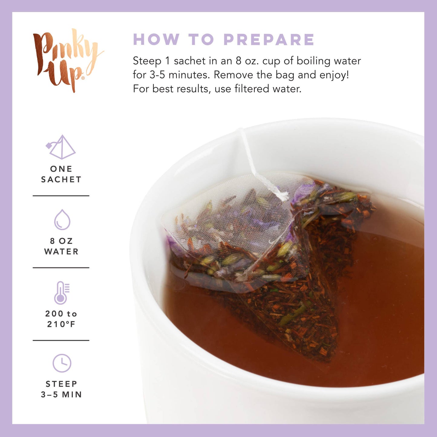 Honey Lavender Rooibos Tea - 15 Sachets