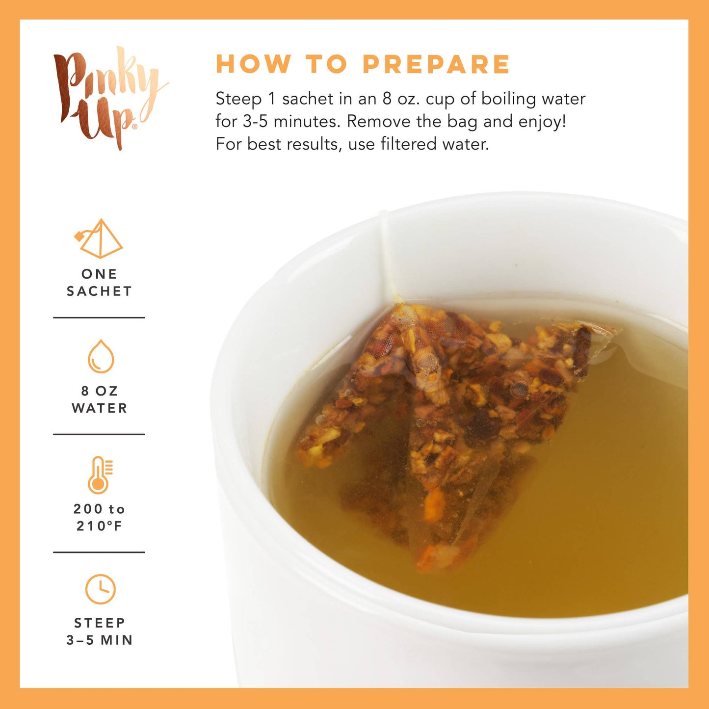 Golden Spice Herbal Tea - 15 Sachets