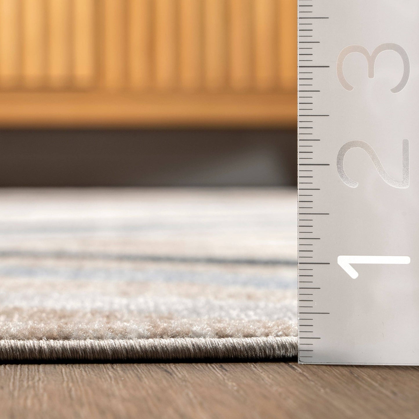 Akari Transitional Diamond Machine Washable Area Rug