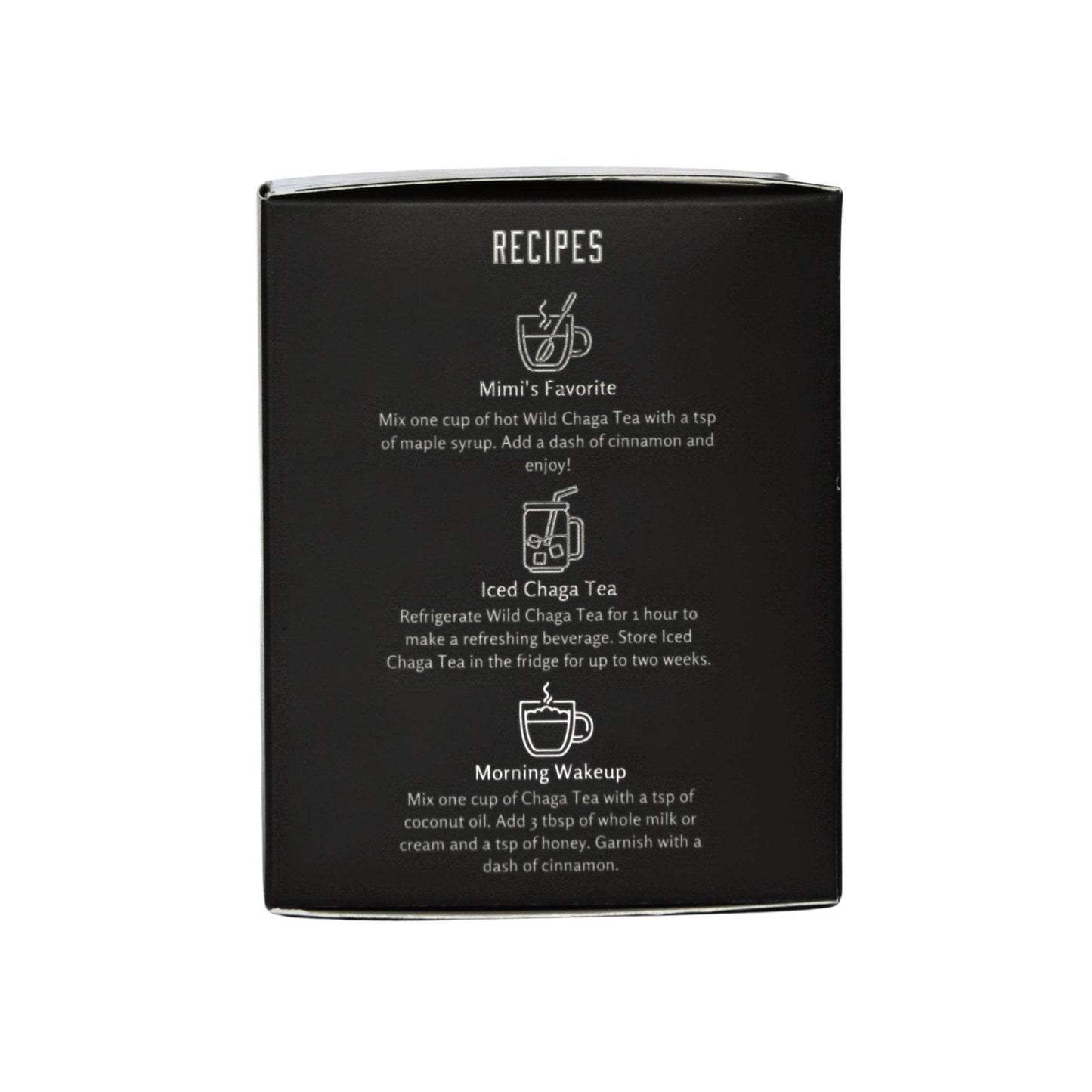 Wild Organic Chaga Tea Bags