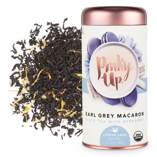 Loose Leaf Flavored Tea Tin - Earl Grey Macaron - Black Tea