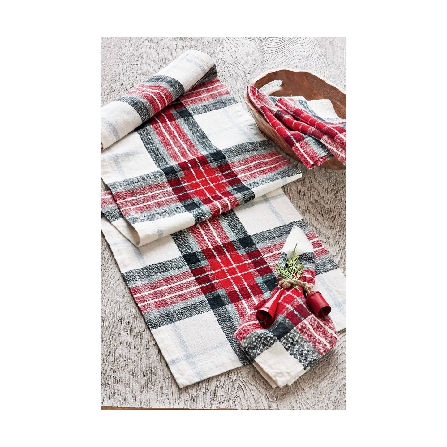 Lodge Plaid Napkin Set of 4 - Multi