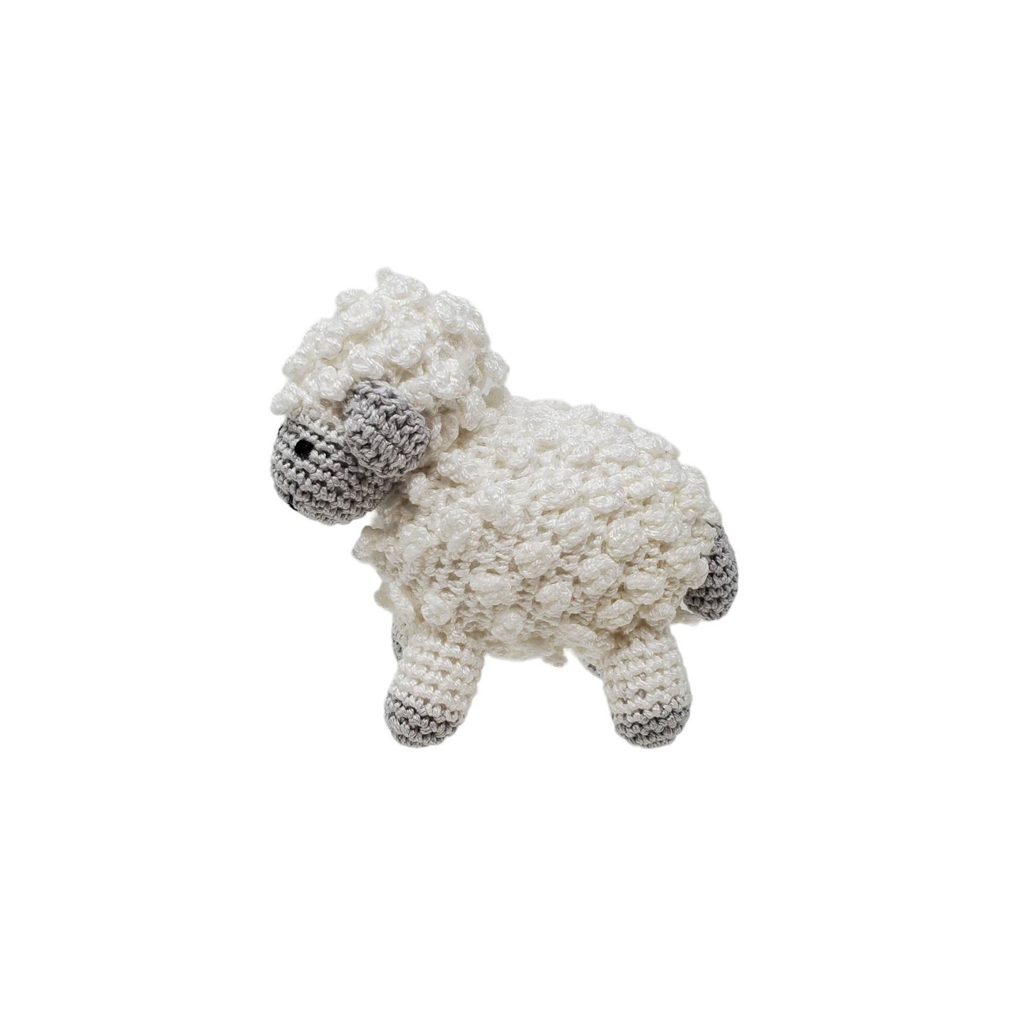 Little Crochet Lamb - White