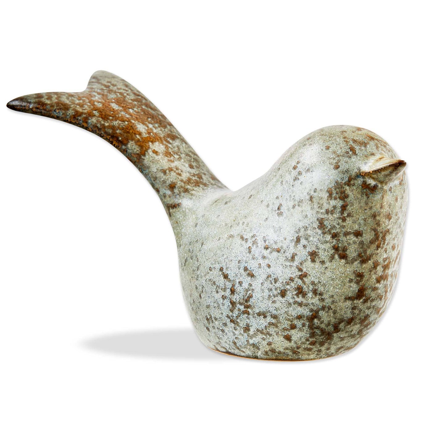 Tag Long Tail Stoneware Bird
