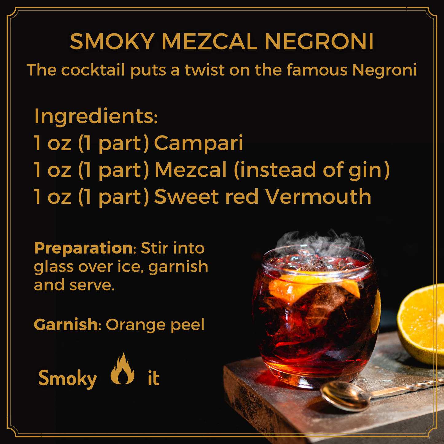 Cocktail Smoker Kit - Premium Home Bar Gift Set