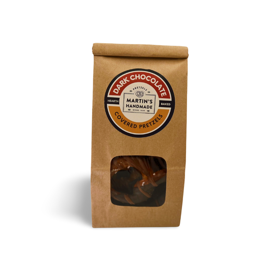 Hand-Dipped Dark Chocolate Covered Pretzels - 3pk