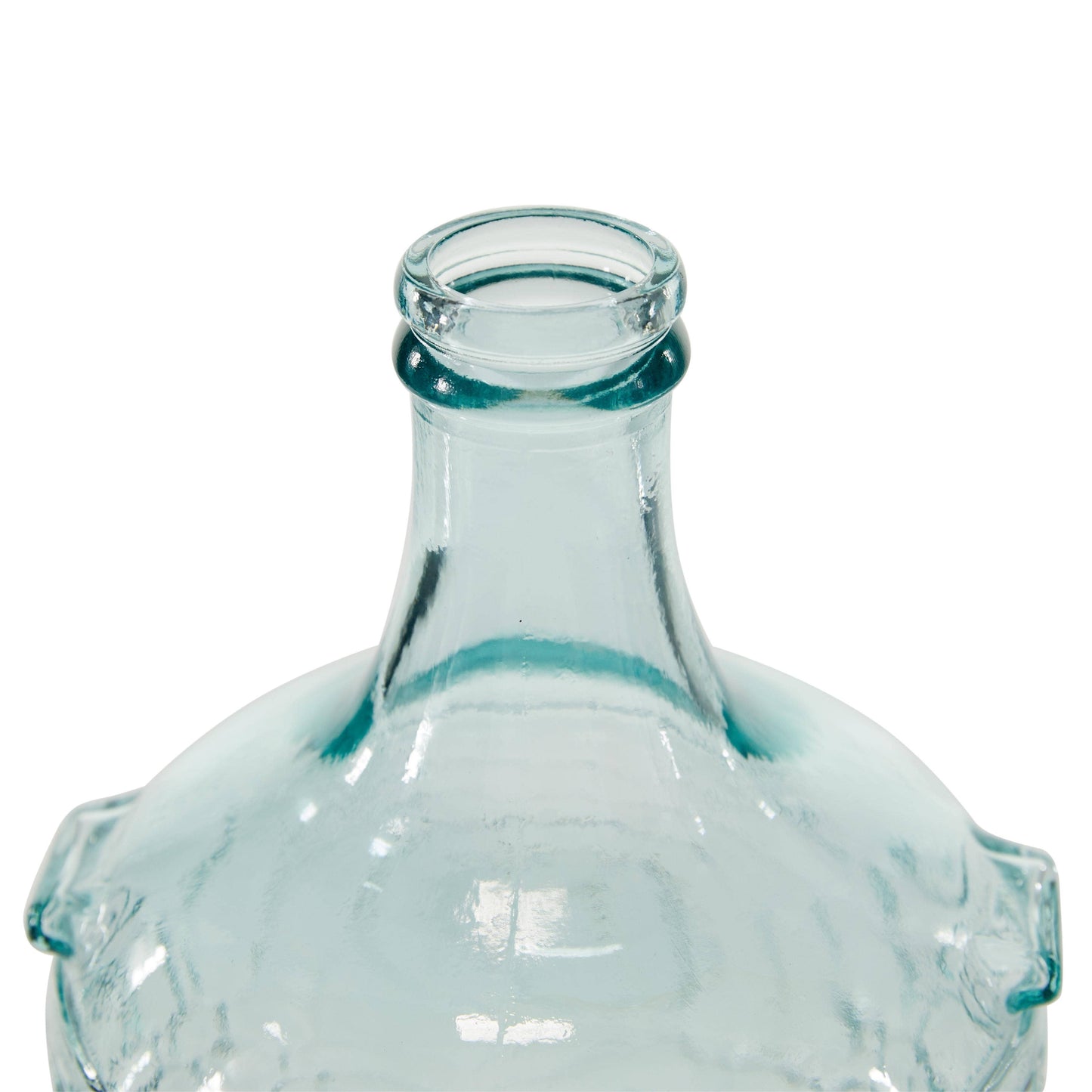 Coastal Clear Recycled Glass Vase