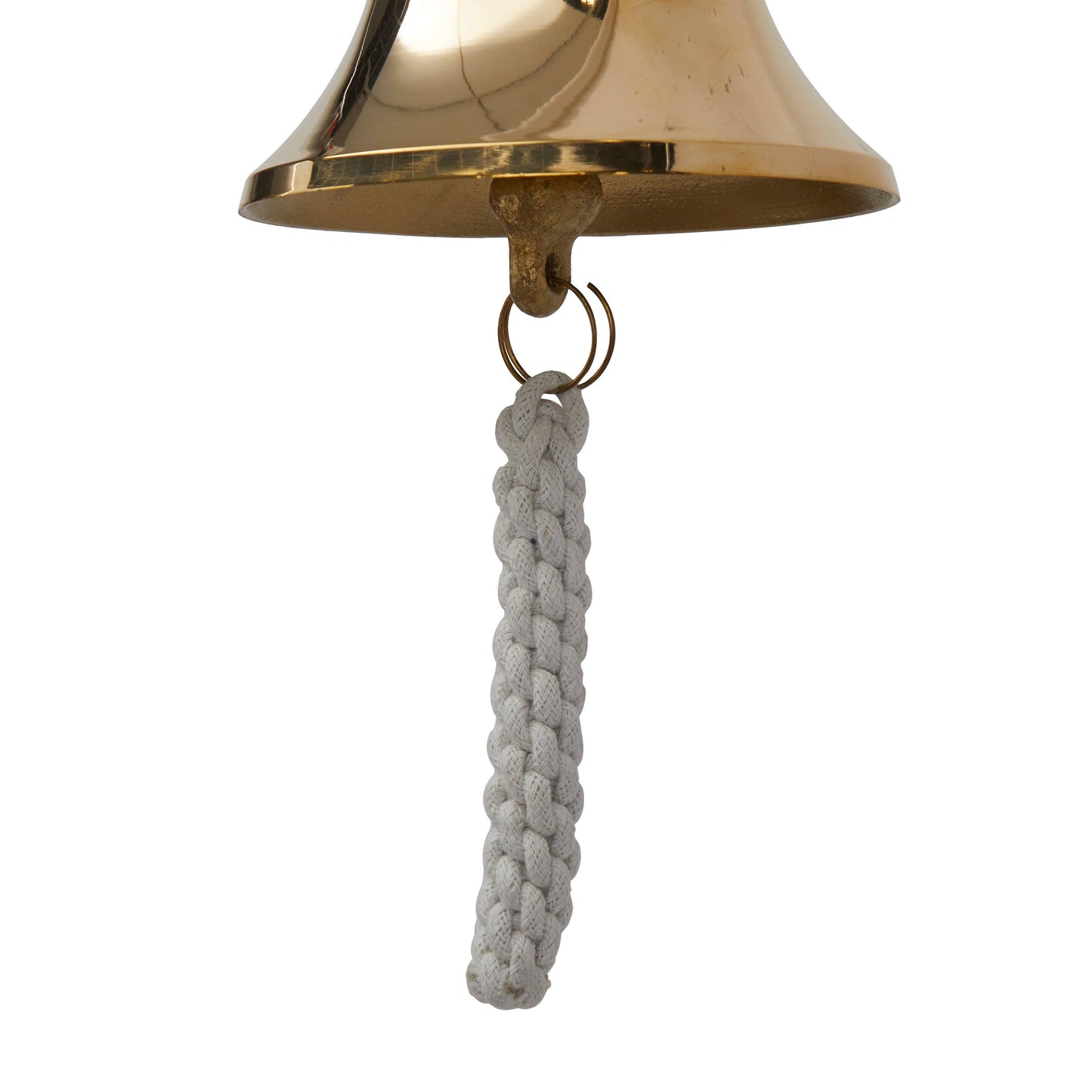 Nautical Silver Brass Metal Decorative Bell