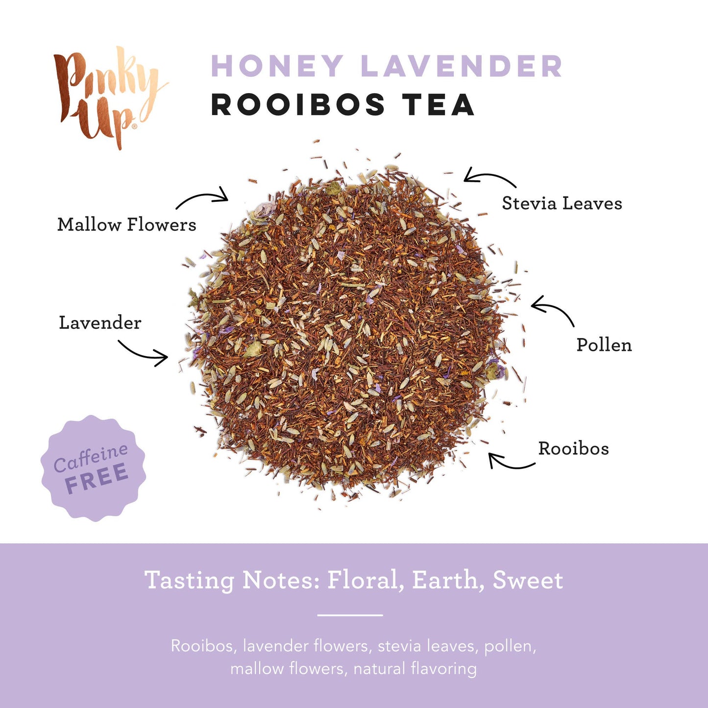 Honey Lavender Rooibos Tea - 15 Sachets