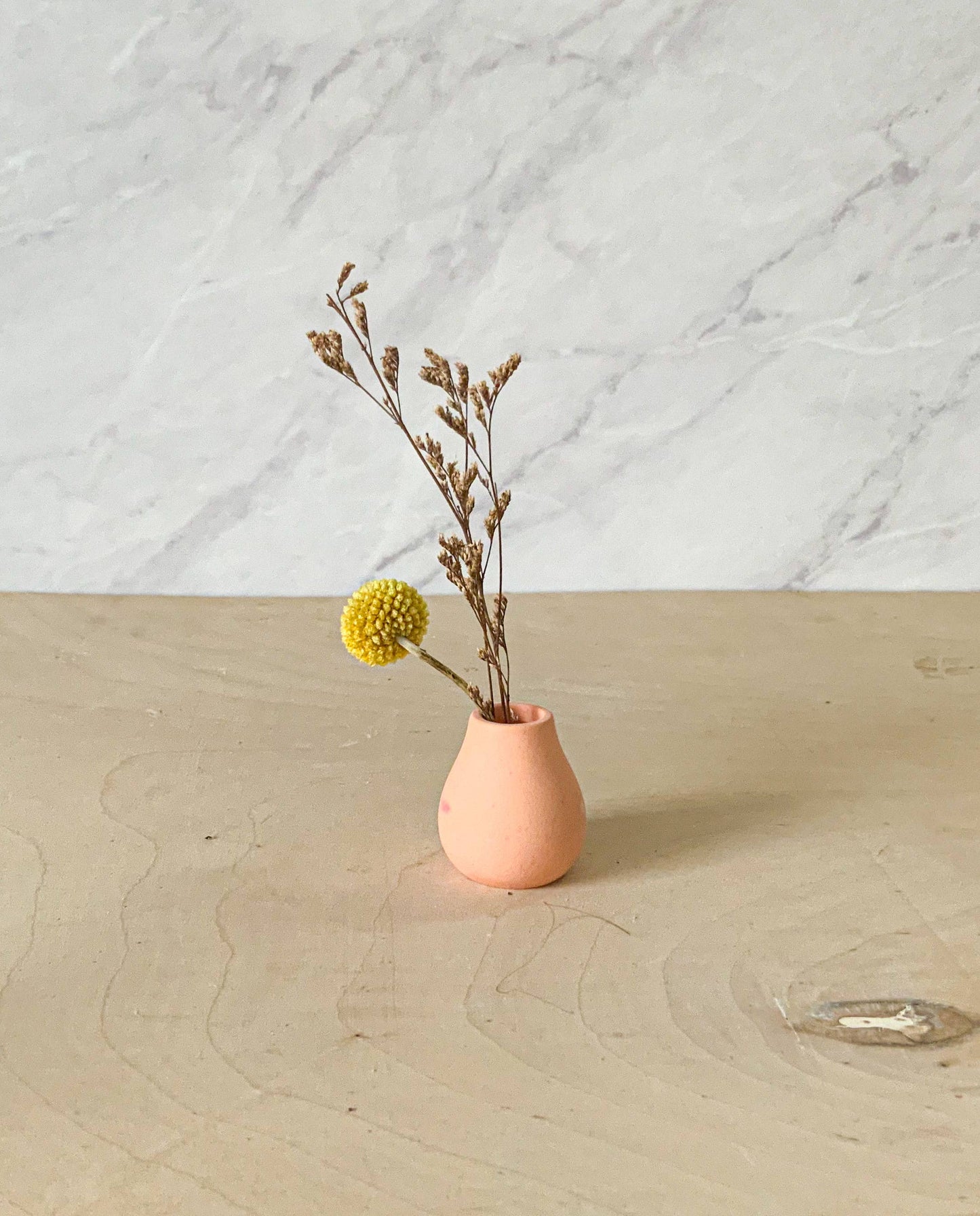 Miniature Concrete Bud Vases | Small Flower Vases