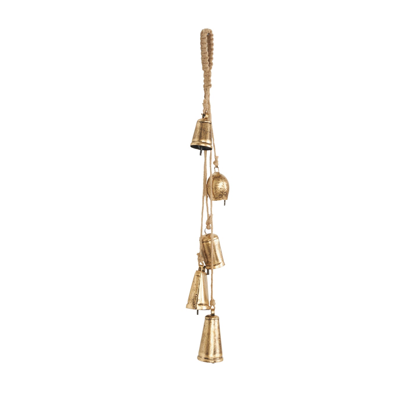 Traditional Gold Metal Decorative Cow Bells