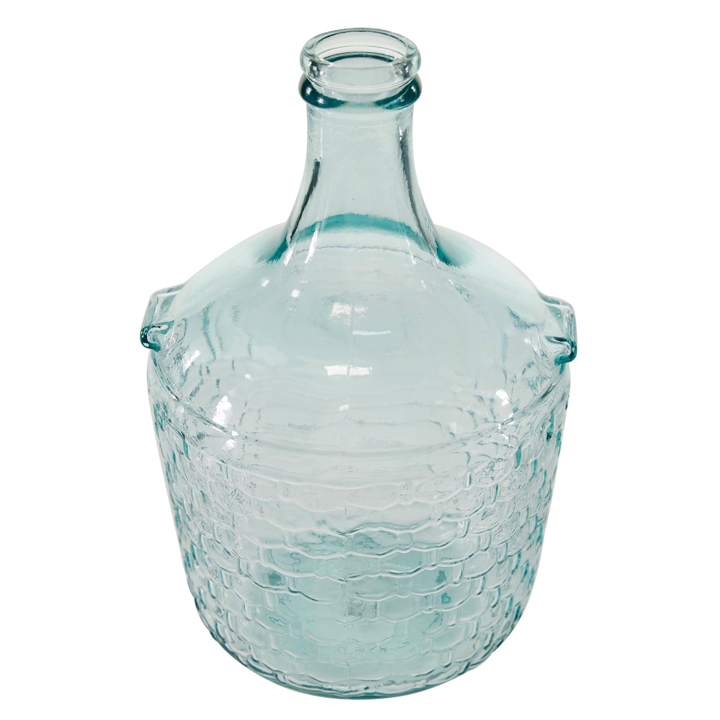 Coastal Clear Recycled Glass Vase