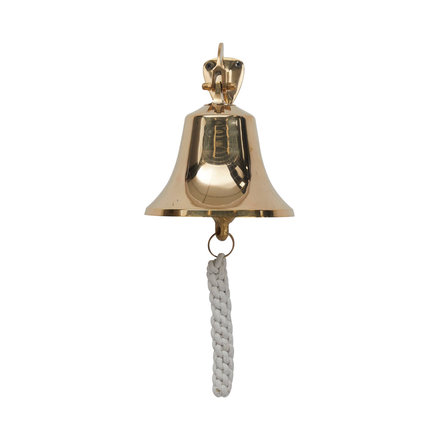 Nautical Silver Brass Metal Decorative Bell