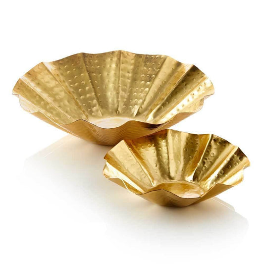 Brass Petal Bowls