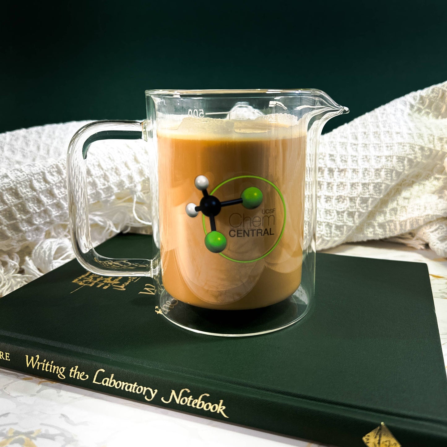 Chemistry Beaker Double-Wall Coffee Mug | Science Gift