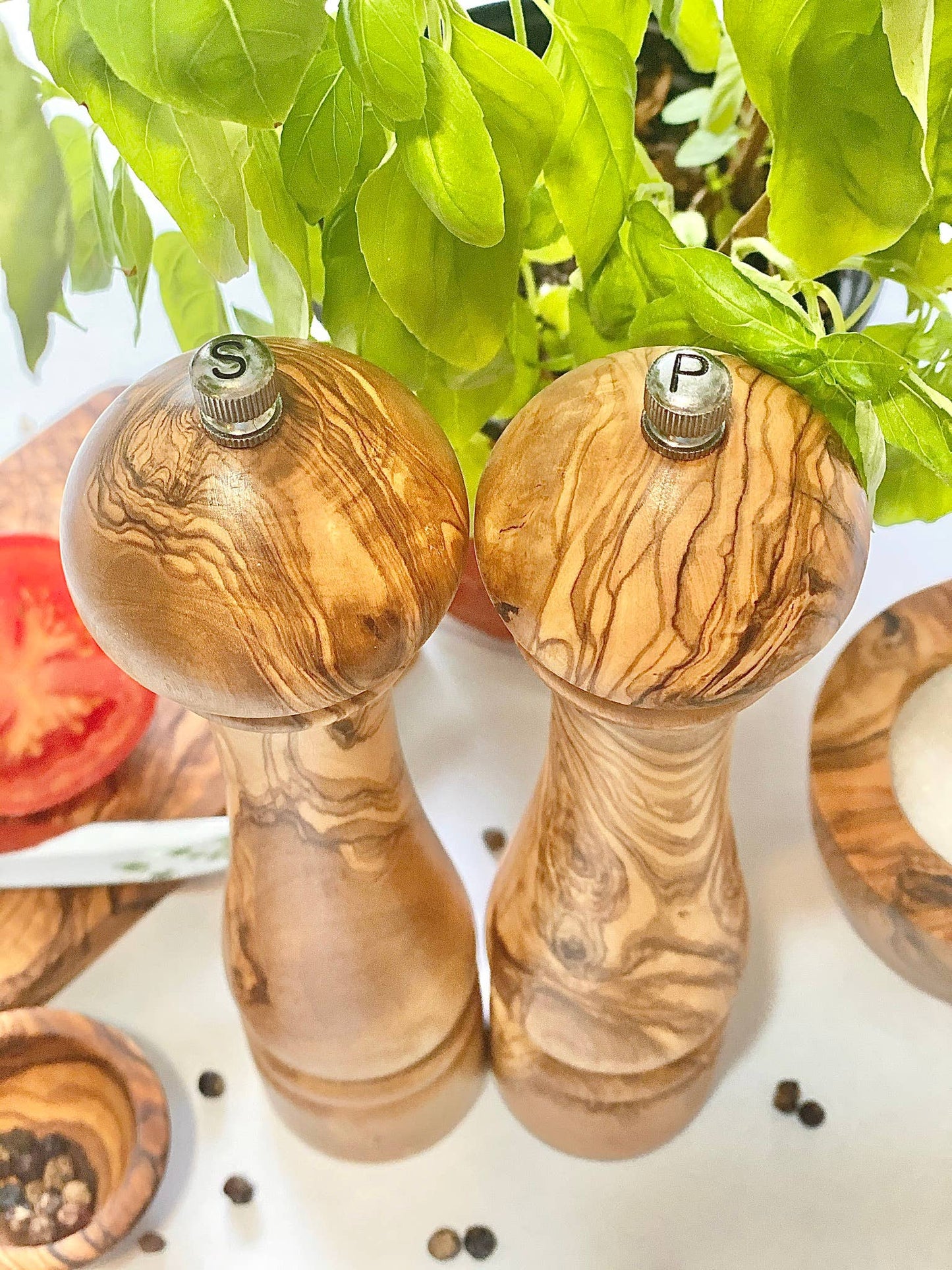 Olive Wood Salt/Pepper Mill 10"