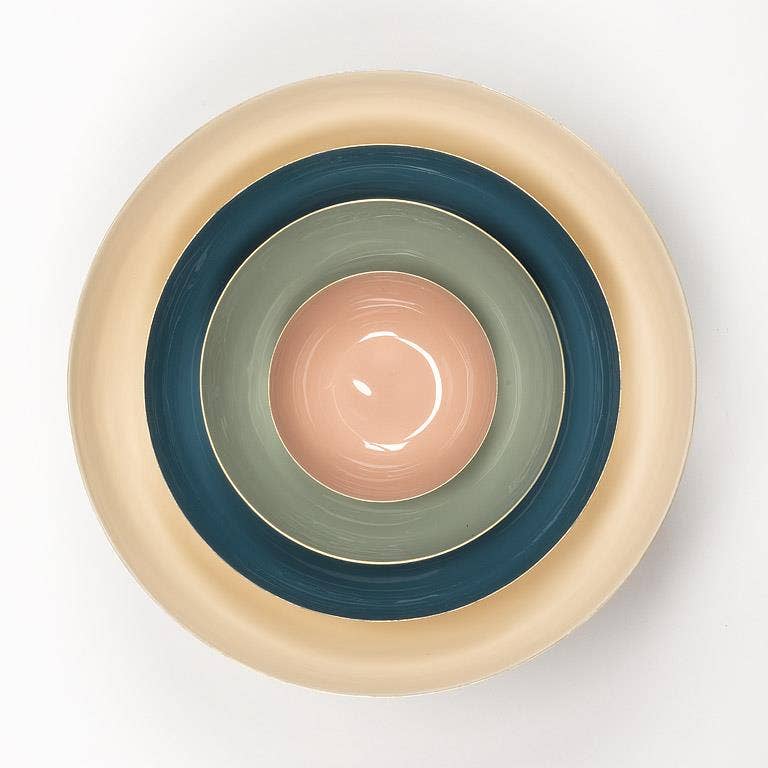 Mini Enamel Bowl-4Asst-4"D
