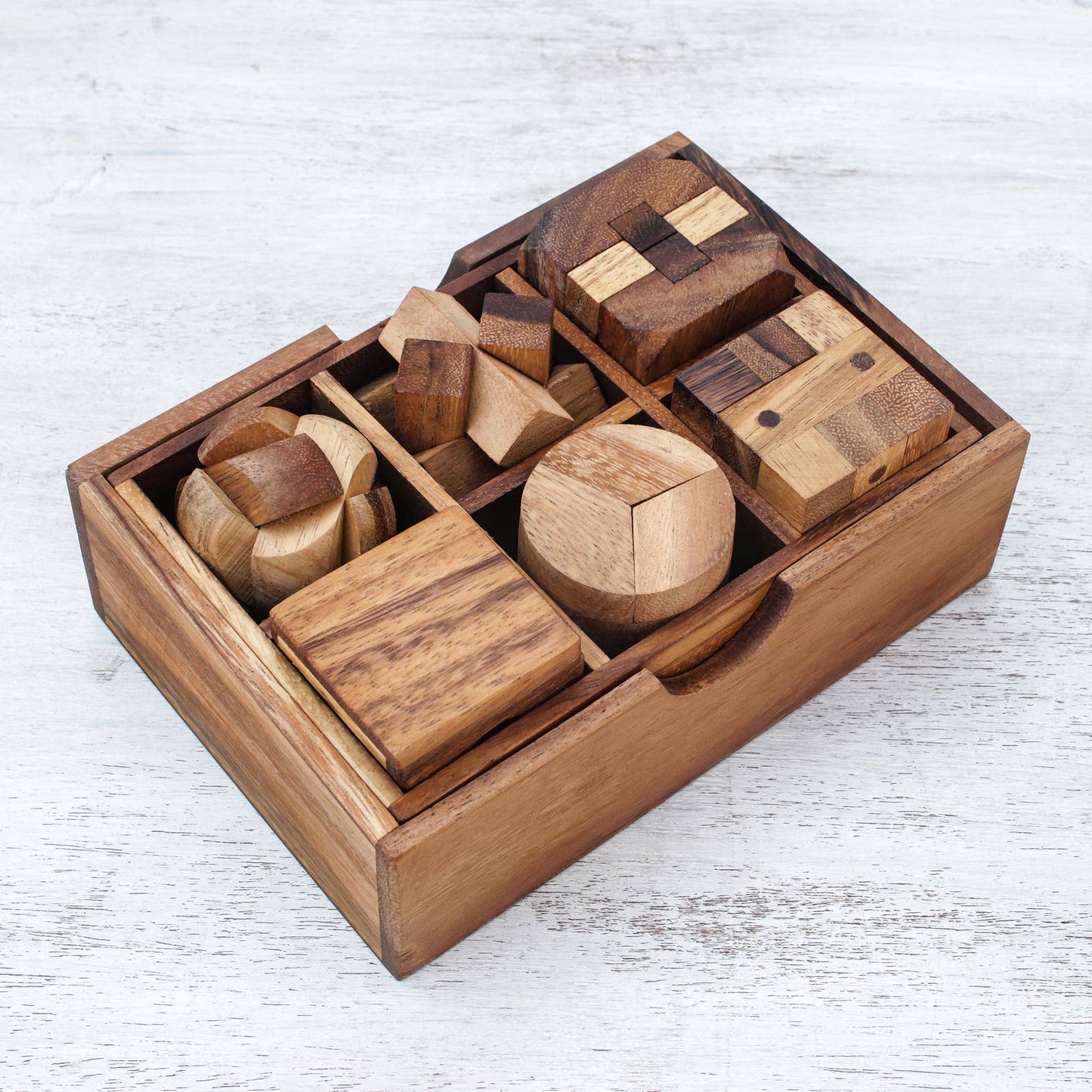 Beautiful Challenge Wood Puzzle Set (6 Piece)