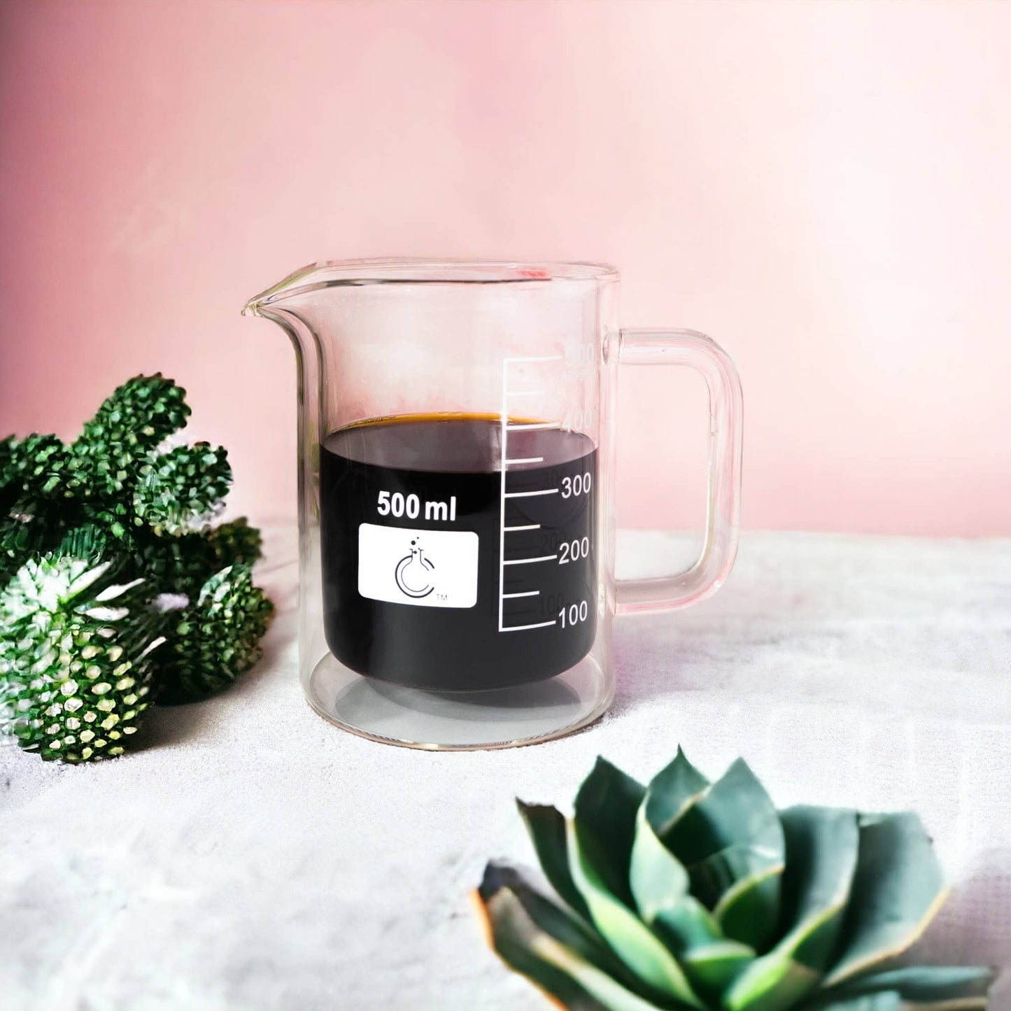 Chemistry Beaker Double-Wall Coffee Mug | Science Gift