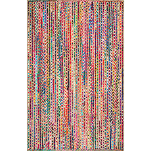 Aleen Braided Cotton/Jute Area Rug