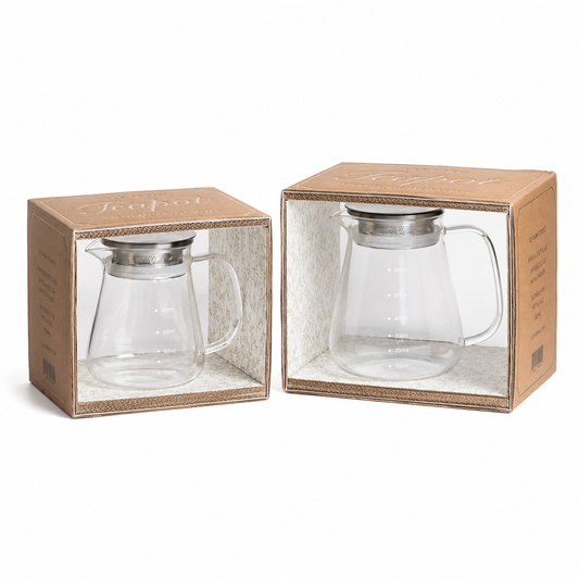 123 Farm Glass Teapot, Multi-Sizes