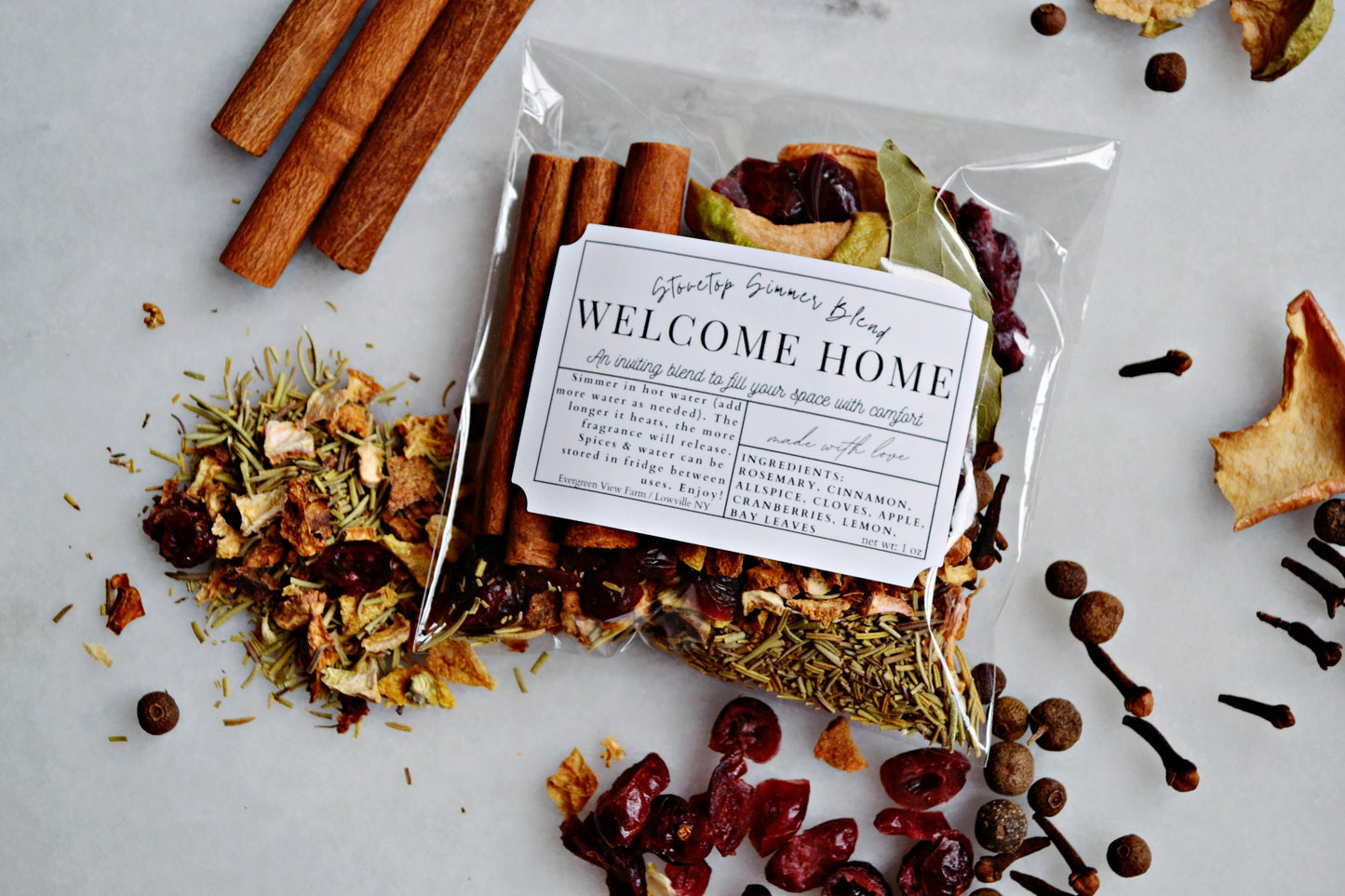Welcome Home Simmer Pot Kit Stovetop Potpourri Fragrance