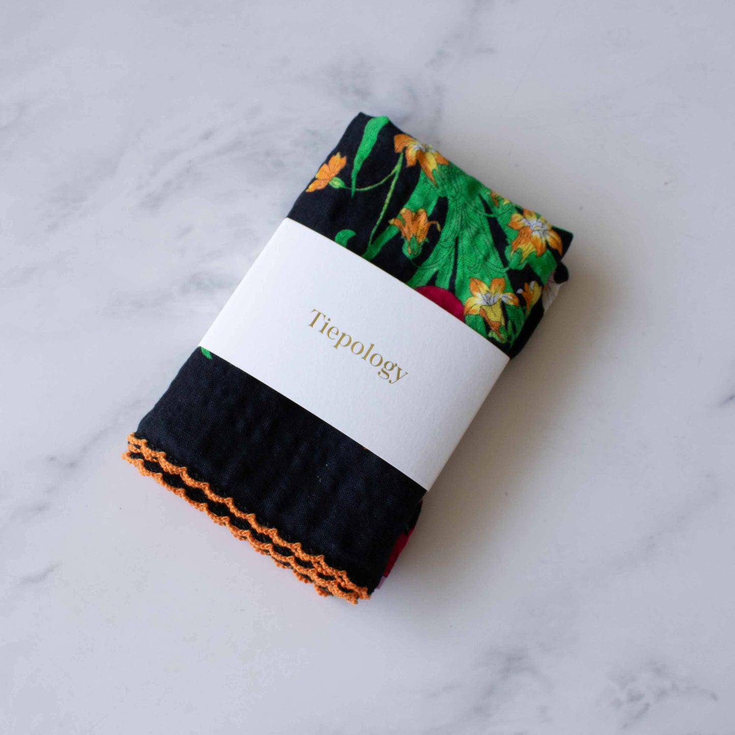 Cecilia Floral Cotton Scarf