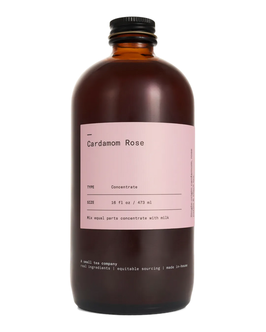 Cardamom Rose Black Tea Concentrate 16fl oz