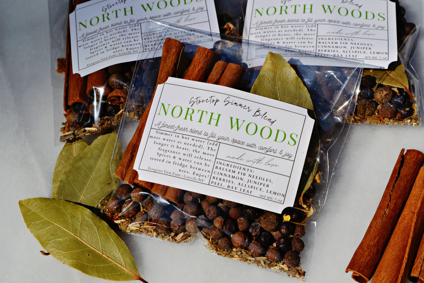 Simmer Pot Stovetop Spice Christmas Holiday "North Woods"